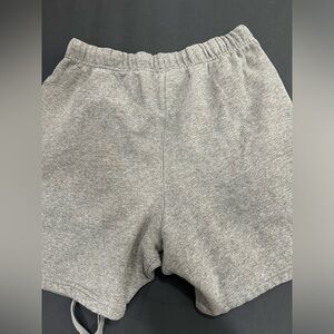 Fear of God Essentials Gray Athletic Shorts